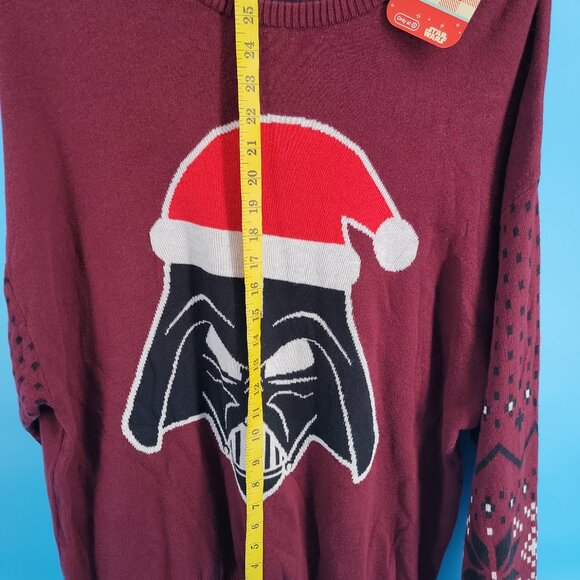 ⭐ Disney 100 Darth Vader Christmas Sweater – Size Large (Runs Big!) – NWT - Picture 7 of 10